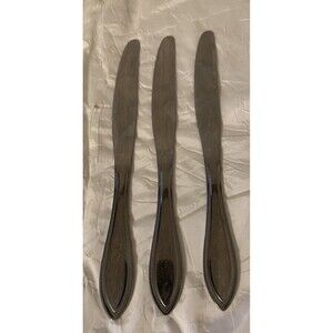 International American Bead Dinner Butter Knife Stainless Flatware Replacement 3